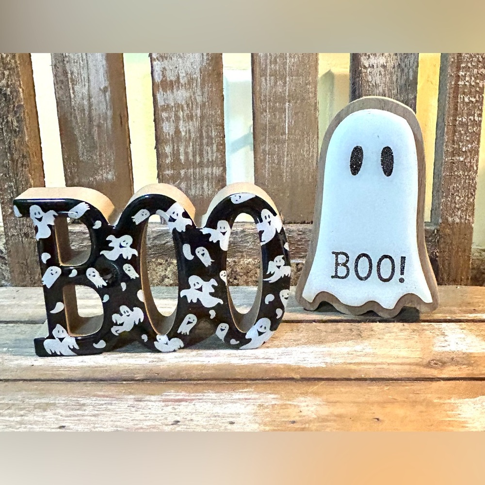 Halloween Ghost Decor Set